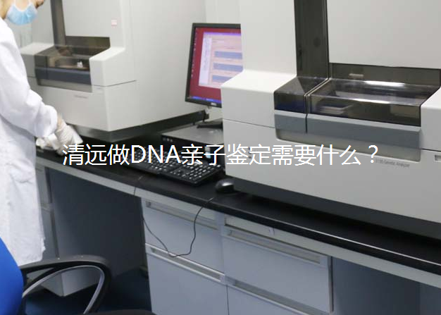 清远做DNA亲子鉴定需要什么？